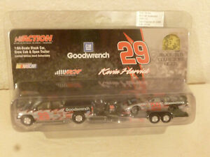 ＃ケビンのトラックトレーラーアクション：#29 KEVIN HARVICK GM GOODWRENCK TRUCK + TRAILER 2004 ACTION -BROOKFIELD 1:64