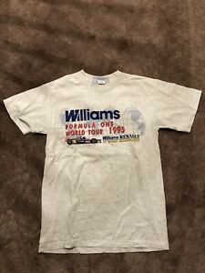 【送料無料】デイモン・ヒルウィリアムズルノーシャツ1995 Damon Hill Williams Renault F1 T Shirt