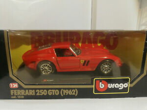 【送料無料】ホビー ・模型車・バイク レーシングカー ブラゴフェラーリスケールburago 1510 ferrari 250 gto 1962 scale 124 190548