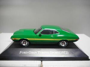 【送料無料】ホビー ・模型車・バイク レーシングカー フォードグラントリノスポーツアメリカアルタヤford gran torino sport 1972 american cars altaya ixo 143