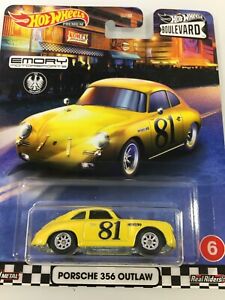 【送料無料】ホビー ・模型車・バイク レーシングカー ホットホイールポルシェアウトローhot wheels boulevard porsche 356 outlaw