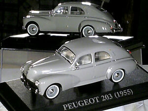 【送料無料】ホビー ・模型車・バイク レーシングカー ニースプジョーボックスグレーnice 1955 peugeot 203 boxgrey