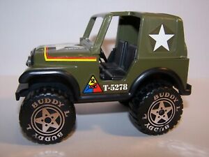 ̵ۥۥӡ Ϸ֡Х 졼󥰥 ơХǥϡեȥåץvintage buddy l half top 4 x 4 army jeep made in hong kong early 80s