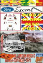 【送料無料】ホビー ・模型車・バイク レーシングカー デカールフォードエスコートツインカムクラークロンドンメキシコdecal ford escort twin ...