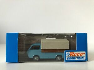 ホビー ・模型車・バイク レーシングカー ロコミニアトゥールモデルタイプフラットベッドroco miniatur modell vw type 2 flatbed 187