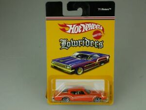 【送料無料】ホビー ・模型車・バイク レーシングカー ホットホイールローライダーズリビエラマテルカードhotwheels lowriders 71 1971 riviera mattel 2006 card 110684