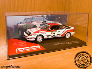【送料無料】ホビー ・模型車・バイク レーシングカー トヨタセリカカルロスサインツポルトガルtoyota celica gt4 carlos sainz 143 portugal 1991 2