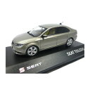 【送料無料】ホビー ・模型車・バイク レーシングカー モデルカーシートトレドシルバーグレースケールmodel car 13844 seat toledo iv 20122019 silver grey scale 143 neu(3)