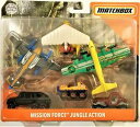 【送料無料】ホビー ・模型車・バイク レーシングカー マッチボックスミッションフォースジャングルアクションmatchbox mission force ..