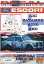 【送料無料】ホビー ・模型車・バイク レーシングカー デカールフォードエスコートバタネンdecal ford escort rs 1800 mk ii a va...