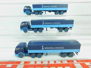 【送料無料】ホビー ・模型車・バイク レーシングカー ウィキングメルセデスキュネナーゲルbo6800, 5 3x wiking h0187 articulated mercedesmb kuhne amp; nagel, very good