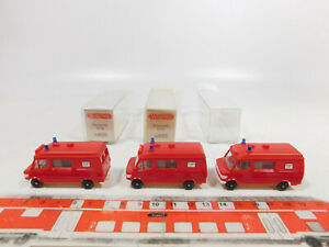 【送料無料】ホビー ・模型車・バイク レーシングカー ワイキングメルセデスcn2440, 5 3x wiking h0187 20 605 ambulancertw mercedesmb firefighter