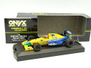 【送料無料】ホビー 模型車 バイク レーシングカー オニクスベネトンフォードピケonyx 143 f1 benetton ford b191 piquet