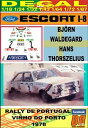 yzzr[ E͌^ԁEoCN [VOJ[ fJ[tH[hGXR[grEHfK[h[|gKdecal ford escort rs 1800 mk ii bjorn waldegard rally portugal 1978 08