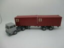 【送料無料】ホビー ・模型車・バイク レーシングカー wiking mb 2223 container semitrailer ic schub 66