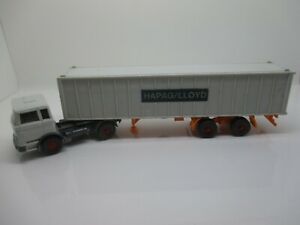 【送料無料】ホビー ・模型車・バイク レーシングカー ワイキングセミトレーラーハパグロイドwiking semitrailer mb 1620 hapag lloyd ssk73