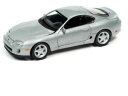 【送料無料】ホビー ・模型車・バイク レーシングカー オートワールドトヨタスープラインアルパインシルバーauto world toyota supra in a...