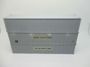 【送料無料】ホビー ・模型車・バイク レーシングカー wiking set 3x 40ft container schub 146