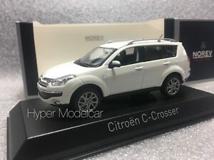 【送料無料】ホビー ・模型車・バイク レーシングカー ノレフシトロエンクロスアートnorev 143 citroen ccrosser 2007 white art155654