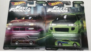 【送料無料】ホビー ・模型車・バイク レーシングカー ホットホイールエクリプス2 hot wheels fast furious 95 mitsubishi eclipse nissan 240sx s14