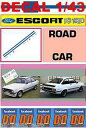 【送料無料】ホビー ・模型車・バイク レーシングカー デカールフォードエスコートロードカーdecal 143 ford escort rs 1800 mk2 r...