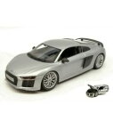 【送料無料】ホビー ・模型車・バイク レーシングカー アウディシルバーaudi r8 2015 silver 118