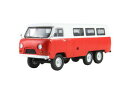 【送料無料】ホビー ・模型車・バイク レーシングカー ラストチカソスロシアレッドホワイトlastochka lst013 143 uaz452k 6x6 uss...