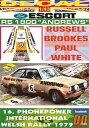 【送料無料】ホビー ・模型車・バイク レーシングカー デカールフォードエスコートブルックスウェールズdecal ford escort rs 1800 mk i...