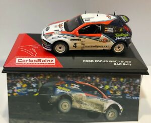 【送料無料】ホビー ・模型車・バイク レーシングカー イキアルタヤフォードフォーカスラリーラックラリーマルティーニモヤixo altaya 143 ford focus wrc 4 rallye rac rally 2002 martini csainzlmoya