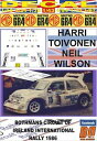 decal mg metro 6r4 harri toivonen circuit of ireland r1986 dnf 01デカルメトロハリトイヴォネンサーキットオブアイルランド※注意※NYからの配送になりますので2週間前後お時間をいただきます。人気の商品は在庫が無い場合がございます。ご了承くださいませ。サイズの種類の商品は購入時の備考欄にご希望のサイズをご記載ください。　携帯メールでの登録ですと楽天からのメールが届かない場合がございます。