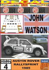 【送料無料】ホビー ・模型車・バイク レーシングカー デカールメトロジョンワトソンオースティンローバーラリースプリントdecal mg metro 6r4 john watson austin rover rallysprint 1985 01