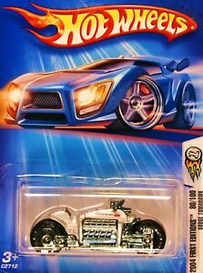 【送料無料】ホビー ・模型車・バイク レーシングカー ダッジトマホークモーターラッドドラッカスホットホイールシルバー