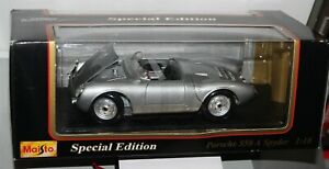 ̵ۥۥӡ Ϸ֡Х 졼󥰥 ޥȥݥ륷ѥޥСɥޥ륺nib 118 maisto porsche 550 a spyder le mans, riverside, ken miles 31843