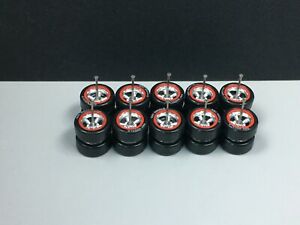 【送料無料】ホビー ・模型車・バイク レーシングカー ロットセットホットホイールセットスポークレッドラインラバーリアルライダーズrl04 lot 5 set hot wheels 164 set 5 spoke 12mm redline ,rubber real riders