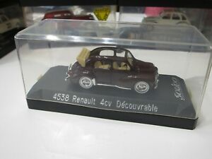 【送料無料】ホビー ・模型車・バイク レーシングカー スケールルノーデコウブルミニトイカーsolido scale 143 4538 renault 4cv decouvrable mini toy car 2a3