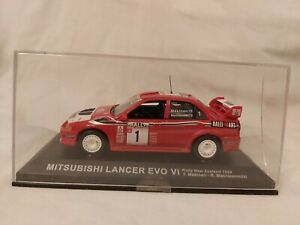 【送料無料】ホビー ・模型車・バイク レーシングカー スケールランサートミマキネン143 scale mitsubishi lancer evo vi tommi makinen 1999 wrc