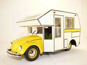 【送料無料】ホビー ・模型車・バイク レーシングカー フォルクスワーゲンコッキネルキャンピングカージョーンモーターホームケイファーvolkswagen coccinelle camping car jaune 118 vw motorhome kafer