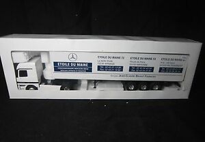 【送料無料】ホビー ・模型車・バイク レーシングカー エリゴールメルセデスアクトロスエトワールデュメインブライアンファイナンスdv6939 eligor 143 mercedes actros etoile du maine briant finances 111833