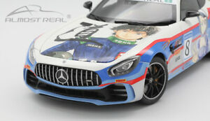 楽天hokushin【送料無料】ホビー ・模型車・バイク レーシングカー メルセデスmercedes amg gt r 118 almost real extremely rare limited edition