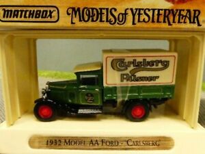 【送料無料】ホビー ・模型車・バイク レーシングカー フォードカールスバーグビールマッチボックスygb05 aa ford carlsberg beer 32 advertising matchbox