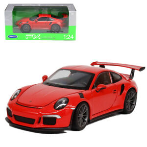ホビー ・模型車・バイク レーシングカー ウェリーポルシェメタルモデルスポーツカーインボックスwelly 124 porsche 911 gt3 rs metal model sportcar in box
