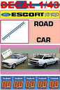 【送料無料】ホビー ・模型車・バイク レーシングカー デカールフォードエスコートロードカーdecal 143 ford escort rs 1800 mk2 r...