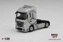 【送料無料】ホビー ・模型車・バイク レーシングカー ミニメルセデスベンツアクトロスタクシープラタmini gt mercedesbenz actros tax...