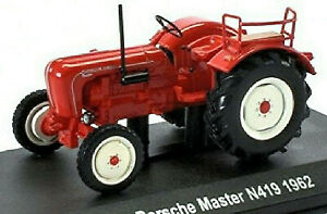 【送料無料】ホビー ・模型車・バイク レーシングカー ポルシェマスタータグトターレッドporsche master n419 1962 tug tractor red 143