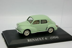 【送料無料】ホビー ・模型車・バイク レーシングカー プレスルノーグリーンウォーターixo press 143 renault 4cv green water 1954