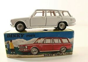 【送料無料】ホビー ・模型車・バイク レーシングカー ディンキーoシムカブレークインボックスdinky toys f no 507 simca 1500 break in box