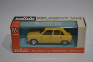 【送料無料】ホビー ・模型車・バイク レーシングカー ミニチュアプジョードアソリッドノminiature car peugeot 104 in 4 door solido 12 143 p113