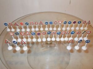 【送料無料】ホビー ・模型車・バイク レーシングカー トラフィックサイン40 old wikingtraffic signs from the 60er years