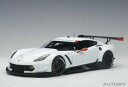 ホビー ・模型車・バイク レーシングカー オートアートシボレープレーンボディバージョンアクセントauto art chevrolet c7r plain body version 2016 whitered accents