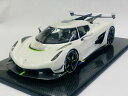 【送料無料】ホビー 模型車 バイク レーシングカー ケーニグセグジェスコホワイトフロンティアート18 koenigsegg jesko white frontiart